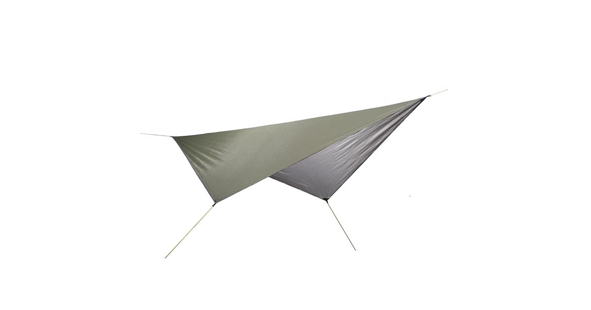 Tarp turystyczny UMBRA Majestic Sport 360x280 cm ciemnozielony
