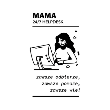 Butelka termiczna z grawerem dla Mamy Majestic Sport Delta 750 ml czarna - Dzień Matki 09