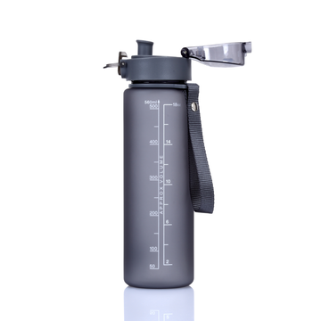 Butelka tritanowa Majestic Sport Missouri 560 ml szara - z grawerem