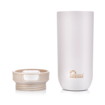 Kubek termiczny Majestic Sport Bullet 540 ml beżowy