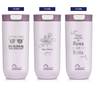 Kubek termiczny Majestic Sport Bullet 540 ml różowy - Dzień Matki