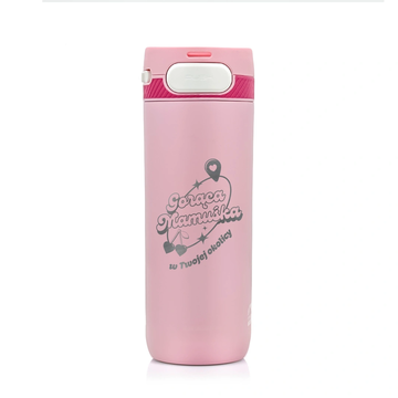 Kubek termiczny z grawerem dla Mamy Majestic Sport Nord 600 ml różowy - Dzień Matki 12