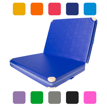 Materac 200x150x20 cm składany na 2 części asekuracyjny (T21) ANU kolory