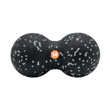 Piłka duoball do masażu EPP Majestic Sport TENSO DUO 16x8 cm czarno-szara
