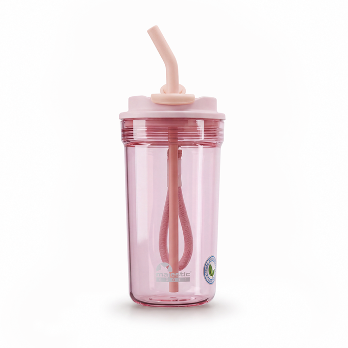 Butelka na wodę Majestic Sport Mia 680 ml różowa