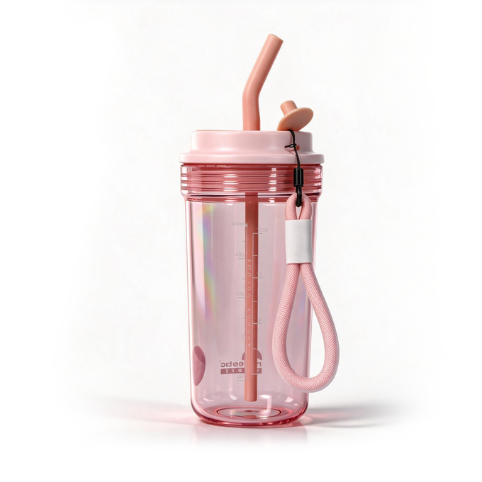 Butelka na wodę Majestic Sport Mia 680 ml różowa