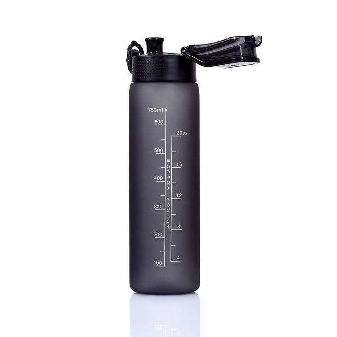 Butelka na wodę Majestic Sport Okosei Mat 750 ml szara