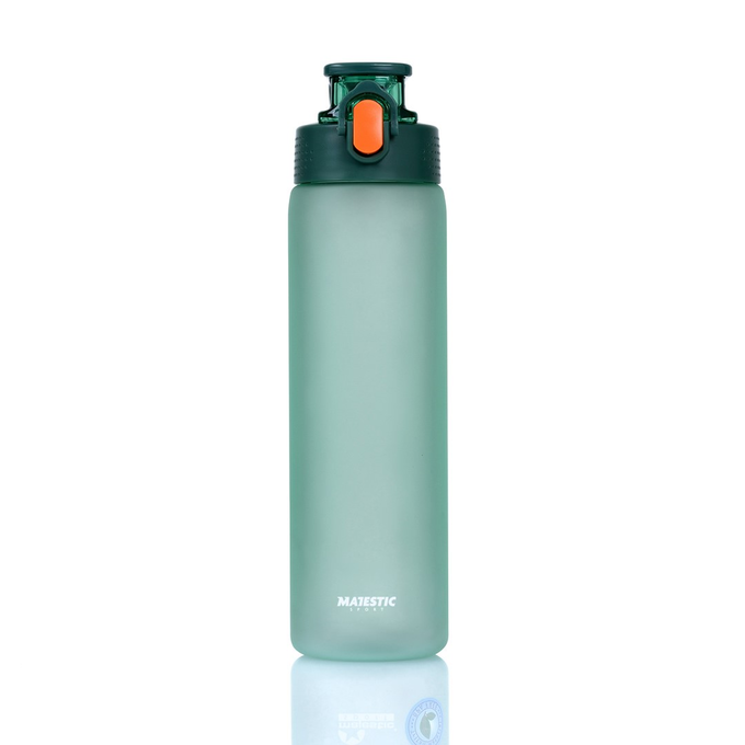 Butelka na wodę Majestic Sport Okosei Mat 750 ml zielona