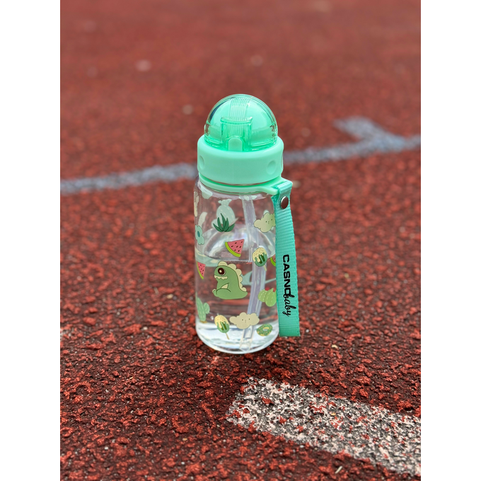 Butelka na wodę dla dzieci Casno WILLY 400 ml zielona