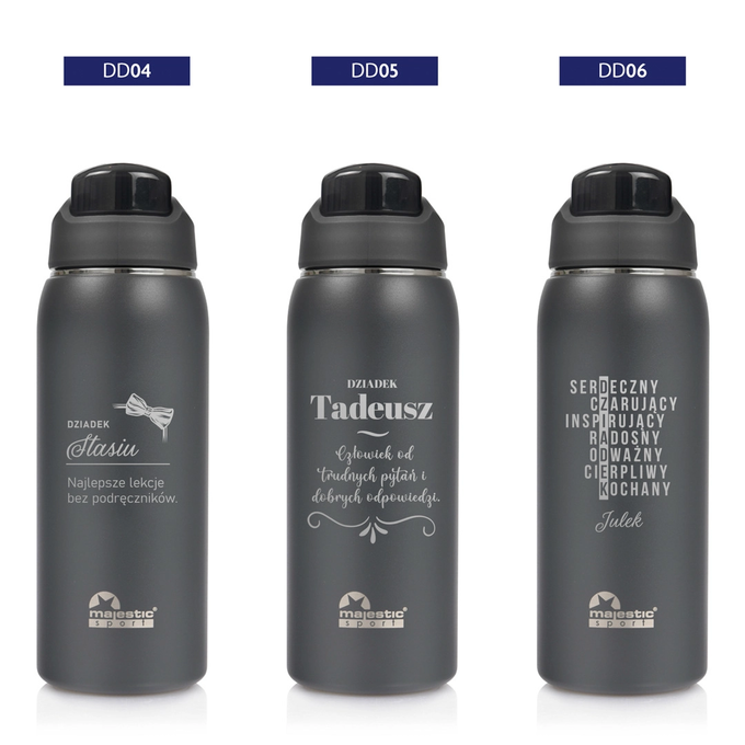 Butelka termiczna Majestic Sport Delta 750 ml - Dzień Dziadka