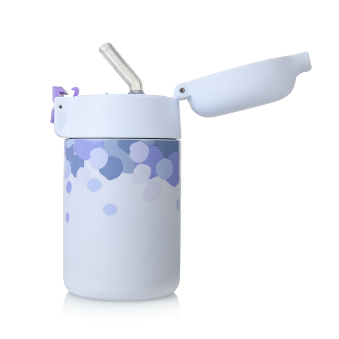 Butelka termiczna dla dzieci Casno DOTTY 350 ml fioletowa