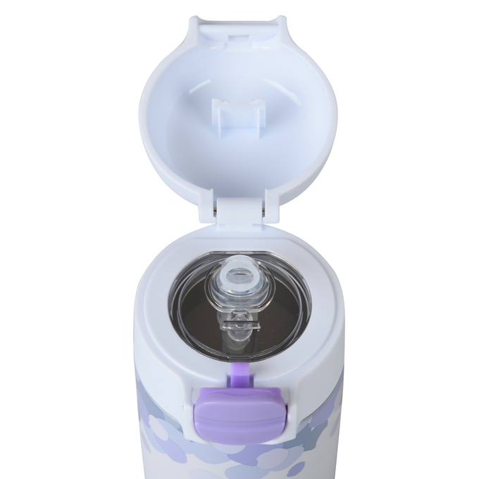 Butelka termiczna dla dzieci Casno DOTTY 350 ml fioletowa