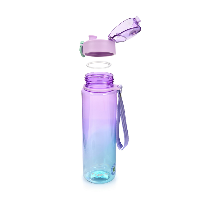 Butelka tritanowa Casno Aura 560 ml fioletowo-niebieska