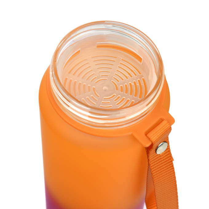 Butelka tritanowa Casno Missouri 1050 ml pomarańczowo-różowa
