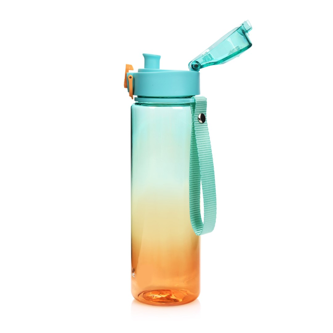 Butelka tritanowa Majestic Sport Aura 560 ml zielono-pomarańczowa