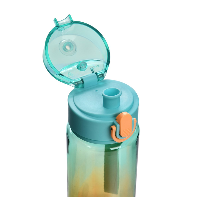 Butelka tritanowa Majestic Sport Aura 560 ml zielono-pomarańczowa