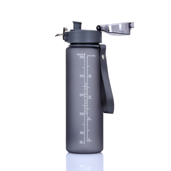 Butelka tritanowa Majestic Sport Missouri 560 ml szara