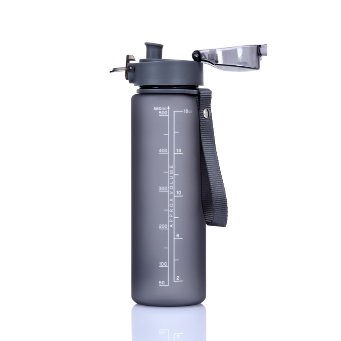 Butelka tritanowa Majestic Sport Missouri 560 ml szara - z grawerem