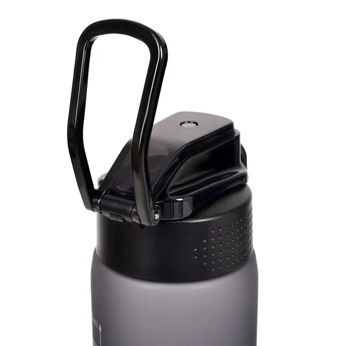 Butelka tritanowa z imieniem - Majestic Sport Okosei Mat 750 ml szara - z grawerem