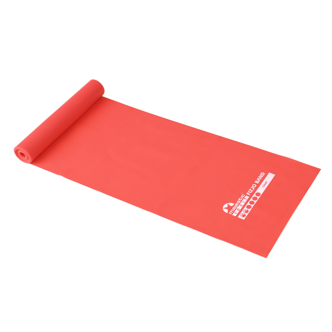 Guma do rehabilitacji Majestic Sport FizjoBand 2000x150x0,25 mm LIGHT czerwona