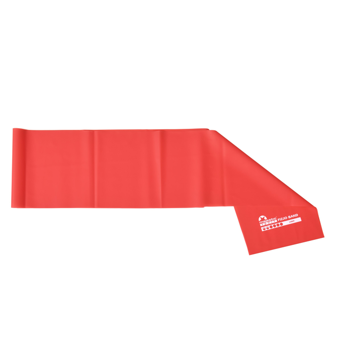 Guma do rehabilitacji Majestic Sport FizjoBand 2000x150x0,25 mm LIGHT czerwona