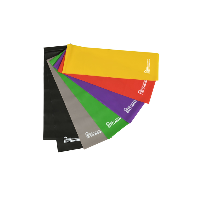 Guma do rehabilitacji Majestic Sport FizjoBand 2000x150x0,25 mm LIGHT czerwona