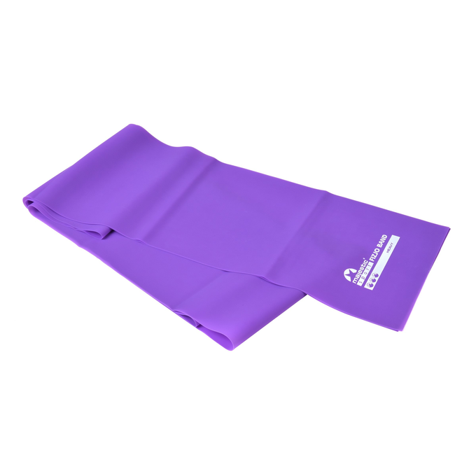 Guma do rehabilitacji Majestic Sport FizjoBand 2000x150x0,3 mm HARD fioletowa