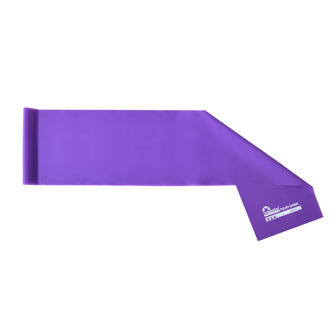 Guma do rehabilitacji Majestic Sport FizjoBand 2000x150x0,3 mm HARD fioletowa
