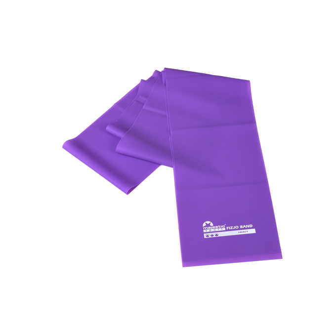 Guma do rehabilitacji Majestic Sport FizjoBand 2000x150x0,3 mm HARD fioletowa