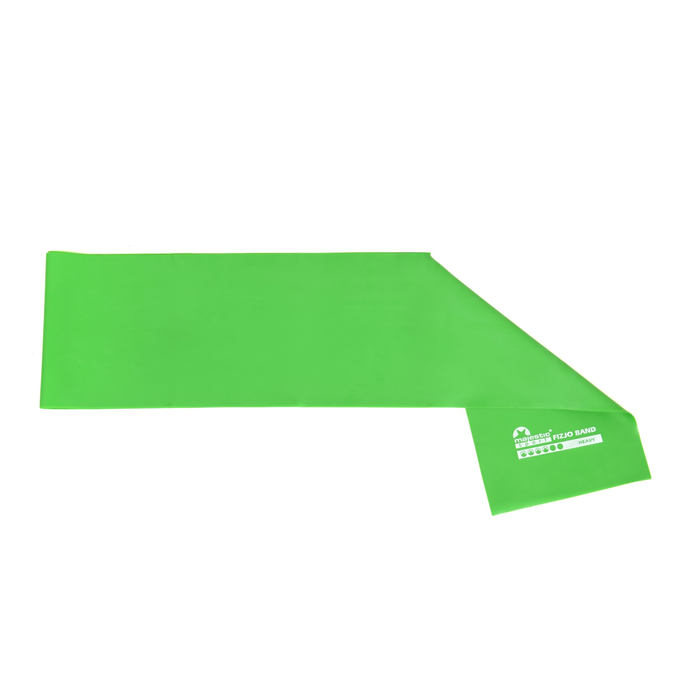Guma do rehabilitacji Majestic Sport FizjoBand 2000x150x0,45 mm HEAVY zielona