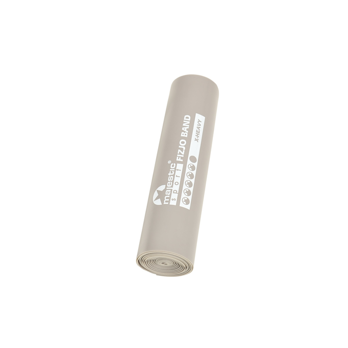 Guma do rehabilitacji Majestic Sport FizjoBand 2000x150x0,50 mm X-HEAVY szara