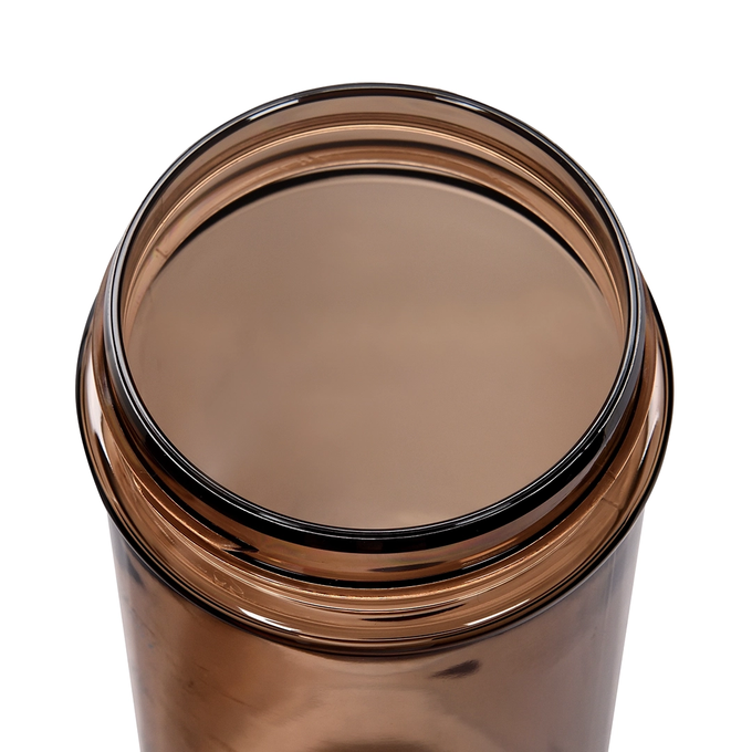 Kawowa butelka tritanowa na wodę o pojemności 950ml, Majestic Sport Zoya z szerokim tritanowym otworem