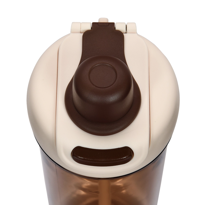 Kawowa butelka tritanowa na wodę o pojemności 950ml, Majestic Sport Zoya z zamykaną zakrętką