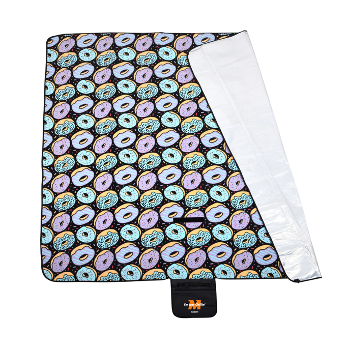 Koc piknikowy Majestic Sport 200x200 cm donuts
