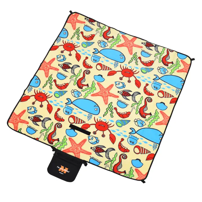 Koc piknikowy dla dzieci Majestic Sport 130x150 cm crab