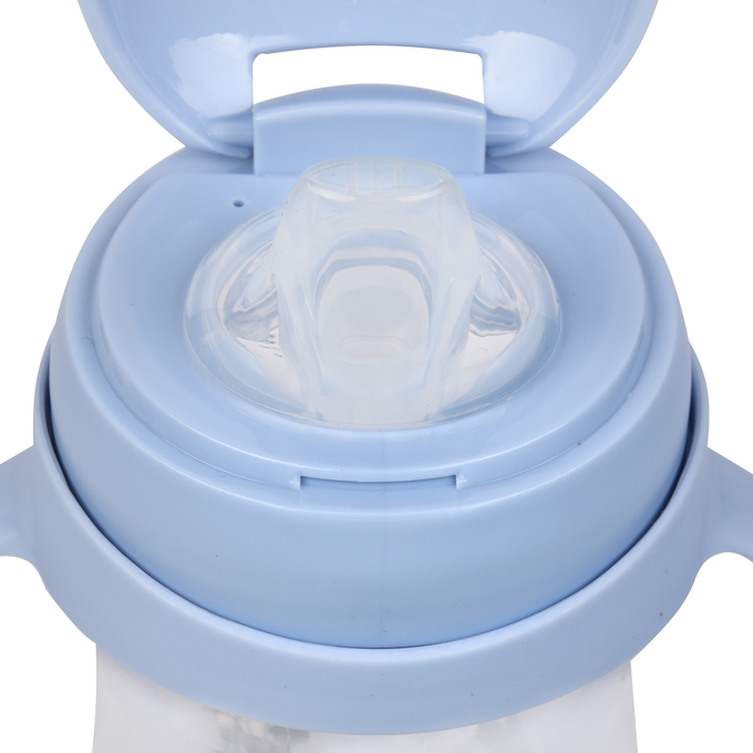 Kubek niekapek butelka na wodę dla dzieci Casno Baby DIZZY 240 ml Light Blue
