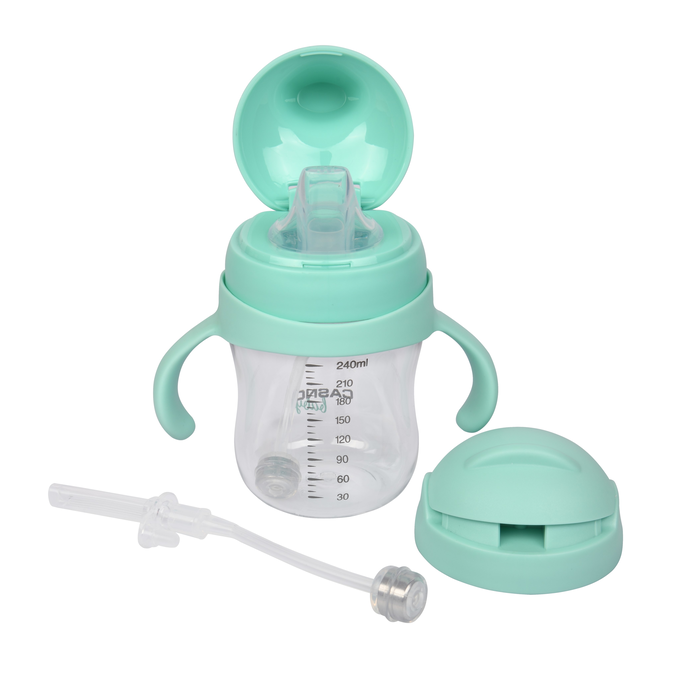 Kubek niekapek butelka na wodę dla dzieci Casno Baby DIZZY 240 ml Mint