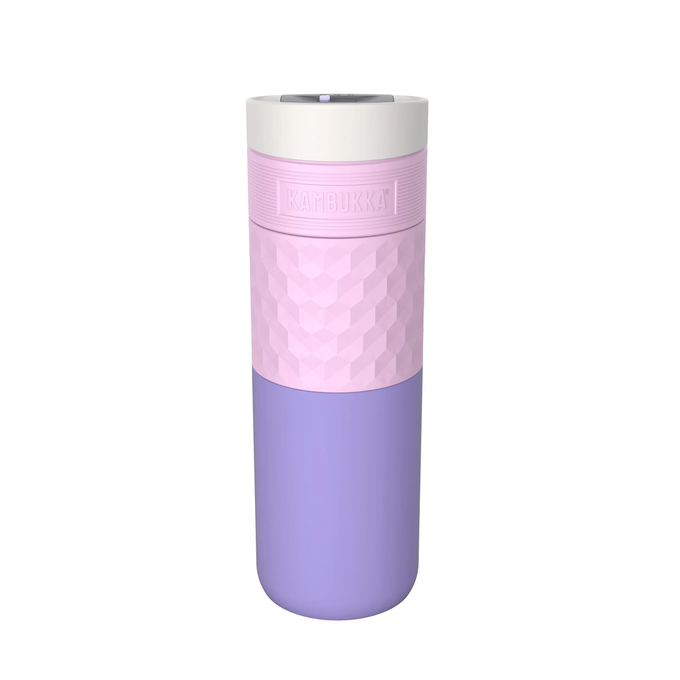 Kubek termiczny Kambukka Etna Grip 500 ml z inteligentną nakrętką 3 w 1 - Pale Purple