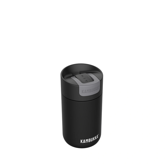 Kubek termiczny Kambukka Olympus 300 ml z inteligentną nakrętką 3 w 1 - Jet Black 