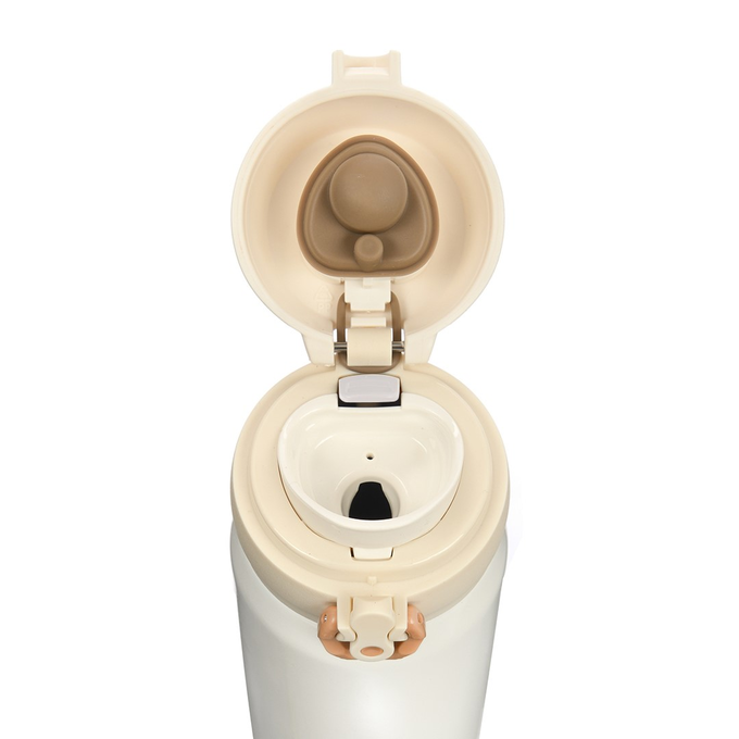 Kubek termiczny Majestic Sport Mash 450 ml biały