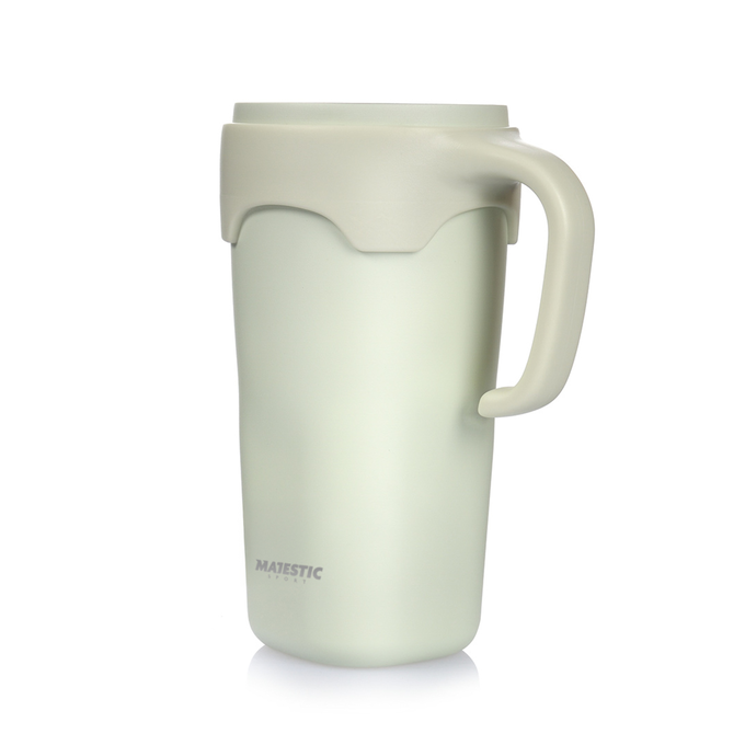 Kubek termiczny ze słomką Majestic Sport Jelly 650 ml zielony