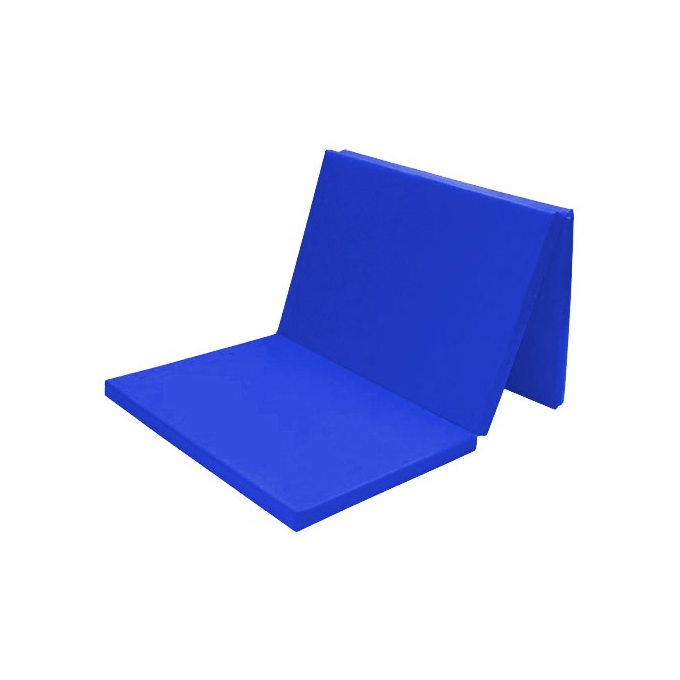 Materac 90x195x5 cm (L PE) gimnastyczny składany na 3 części kolory