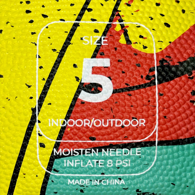 Piłka do koszykówki Majestic Sport Arrow multicolor r. 5