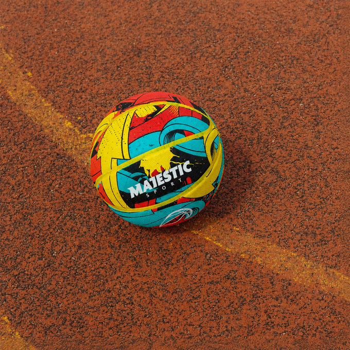 Piłka do koszykówki Majestic Sport Arrow multicolor r. 5