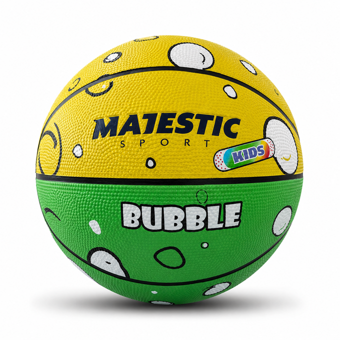 Piłka do koszykówki Majestic Sport Bubble multicolor r. 4