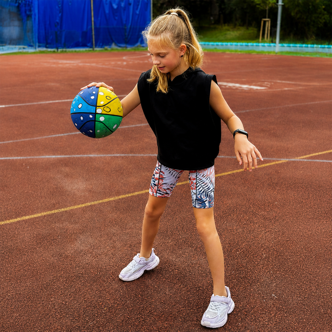 Piłka do koszykówki Majestic Sport Bubble multicolor r. 4