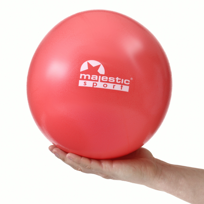 Piłka gimnastyczna Majestic Sport MiniGYMball 20-25 cm czerwona