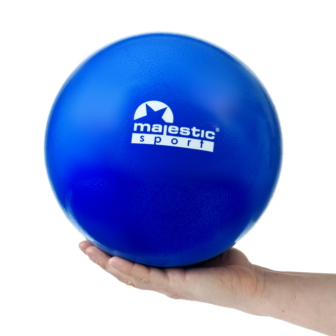Piłka gimnastyczna Majestic Sport MiniGYMball 20-25 cm niebieska