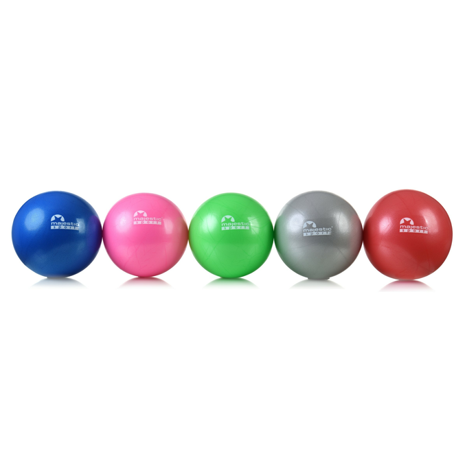 Piłka gimnastyczna Majestic Sport MiniGYMball 20-25 cm niebieska