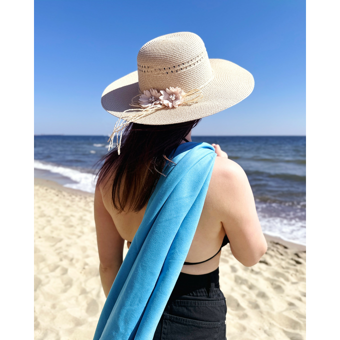 Ręcznik szybkoschnący Majestic Sport Taval niebieski